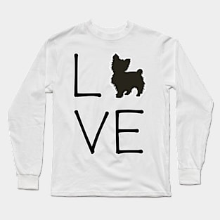 Yorkie Love Long Sleeve T-Shirt